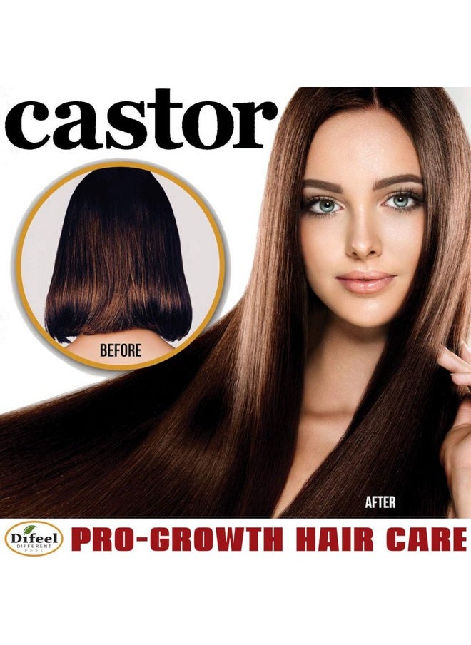 Castor Pro-Growth Shampoo 12 Oz. & Conditioner 12 Oz. (2-Piece Set)