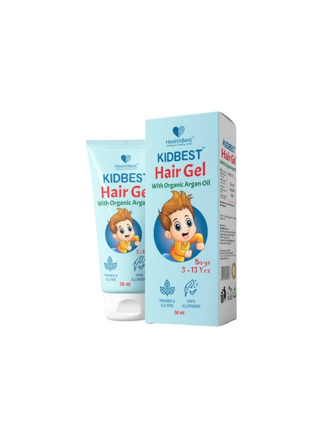 Kidbest Hair Gel For 3-13 Years Kids | Each 50Ml (Pack Of 4)