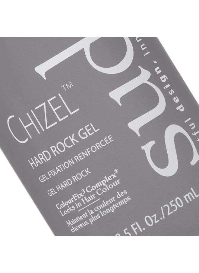 Chizel.It Hard Rock Hair Gel - Hard Holding Gel - Hair Gel For Men - Gel For Hair Styling - Hair Gel For Curly Hair - Extreme Hold Hair - Hair Care Hair Curler - Alcohol-Free 6.8Oz