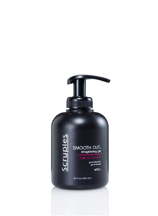 Smooth Out Hair Straightening & Styling Gel - Shine Enhancing & Frizz Control Solution For Women And Men With All Hair Types (8.5 Oz)