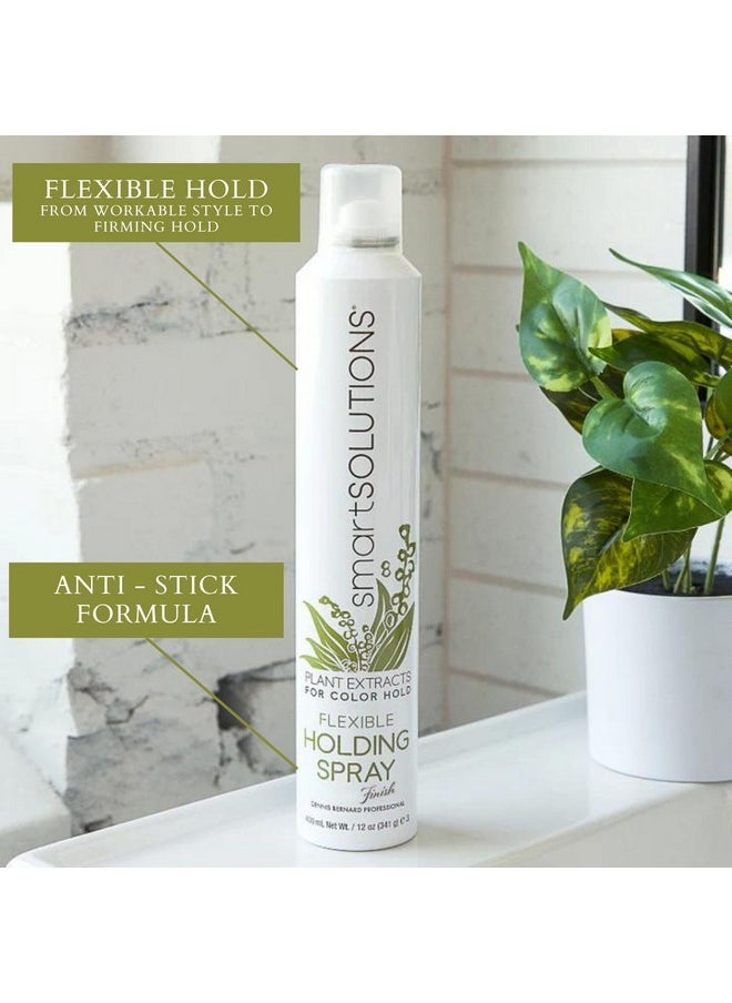 Smartsolutions Flexible Holding Spray | Light To Medium Hold | Non-Sticky & Easy To Wash Out (10 Oz)