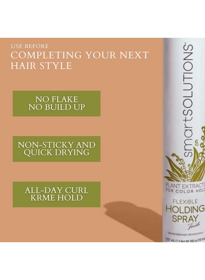 Smartsolutions Flexible Holding Spray | Light To Medium Hold | Non-Sticky & Easy To Wash Out (10 Oz)