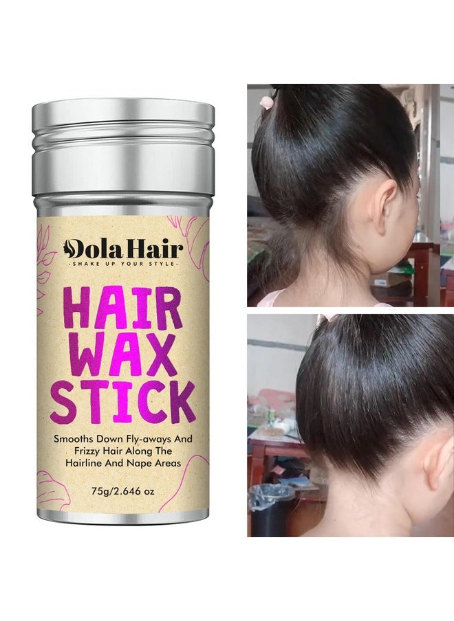 Hair Wax Stick For Flyaways, Smoothing, And Slick Back - Hair Pomade For Women And Kids (2 Pack)