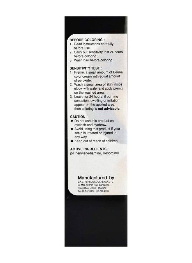 Professionals A Series Creme Hair Color Full Coverage Long Lasting Dye Cream 60 Gm With Developer And Protein Conditioner For Men And Women (Pack Of 1, A1 Black)