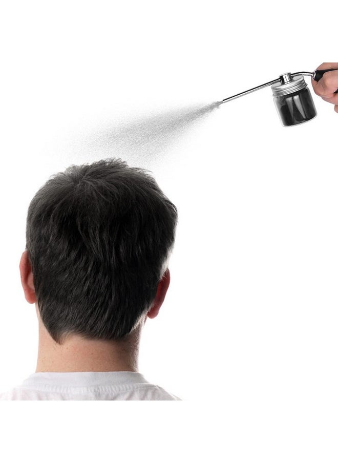 Powder Spray Bottles, Hair Building Fibers Spray Bottle,Applicator Portable Hairdressing Tools, Refillable Hair Fiber Applicator Salon Hair Styling Supplies