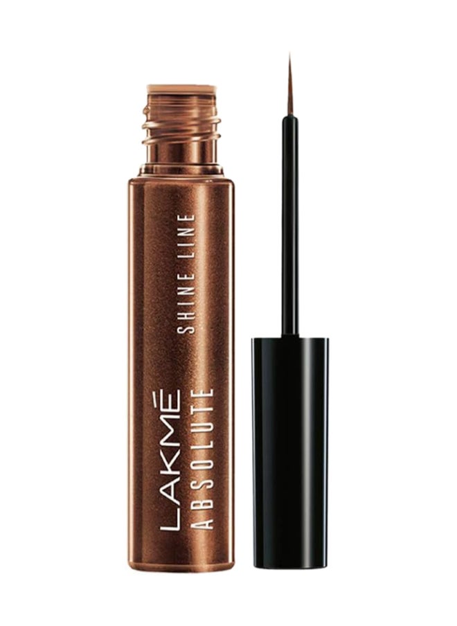 Absolute Shine Line Liquid Eye Liner, Shimmer bronze - 4.5 ml