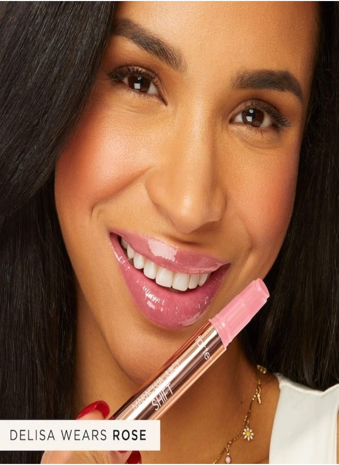 TARTE Maracuja Juicy Shift Lip Plumper - Color-adjusting pH lip plump Rose 2.7g