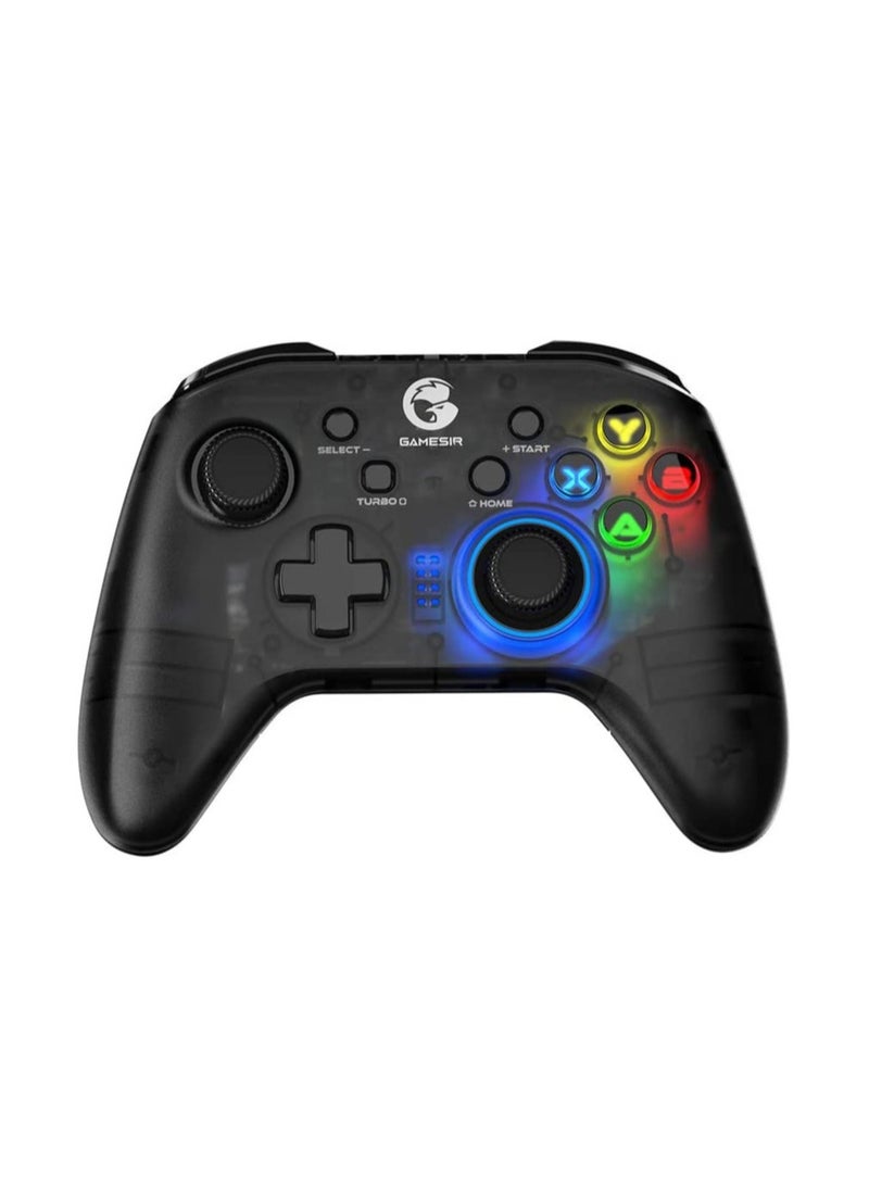 T4 Pro Wireless Game Controller For Windows 7 8 10 Pc/Iphone/Android/Switch (Black)