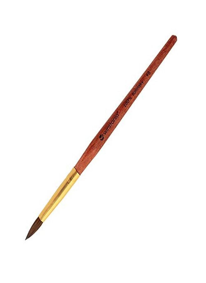 Kolinsky Acrylic Nail Brush Round ; Professional Manicure Pedicure Tools 100% Pure ; Size 8 10 12 14 16 18 20 22 (Size 8)