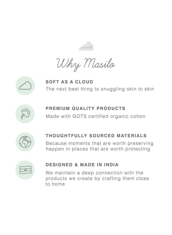 100% Organic Cotton Crib Fitted Sheets For Crib Mattress-Baby Bed Sheet -Fits Upto 6