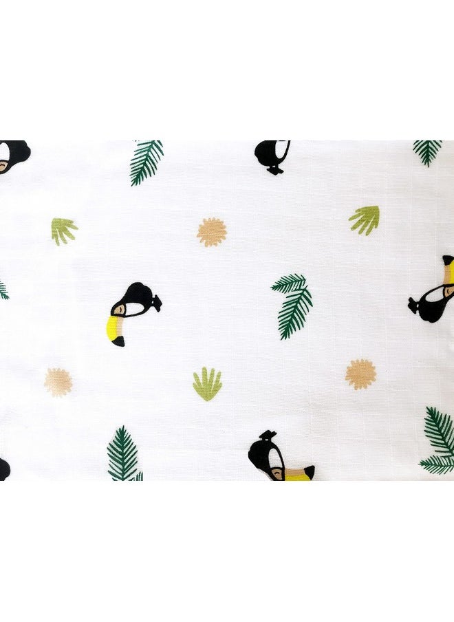 100% Organic Cotton Crib Fitted Sheets For Crib Mattress-Baby Bed Sheet -Fits Upto 6