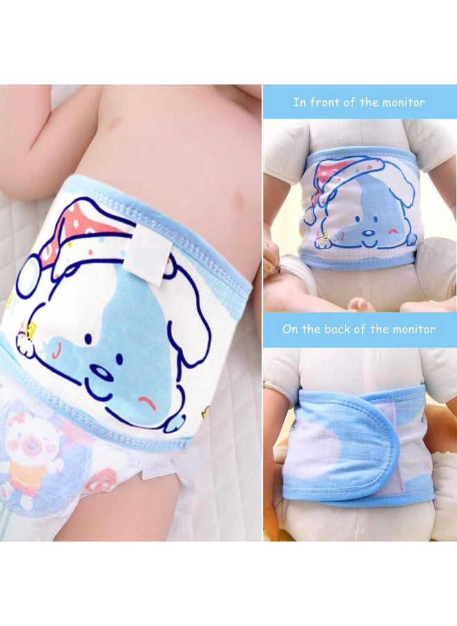 ® 4Pcs Cotton Baby Belly Band Baby Belly Button Wrap, Newborn Belly Button Band Umbilical Hernia Belt Baby Adjustable Belly Band Cotton Infant Tummy Band For Infant 0-12 Months, Cute Dog