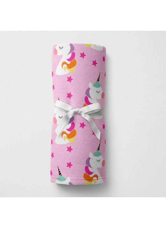 All Season Baby Blanket (Unicorn, 100 X 140 Cms)