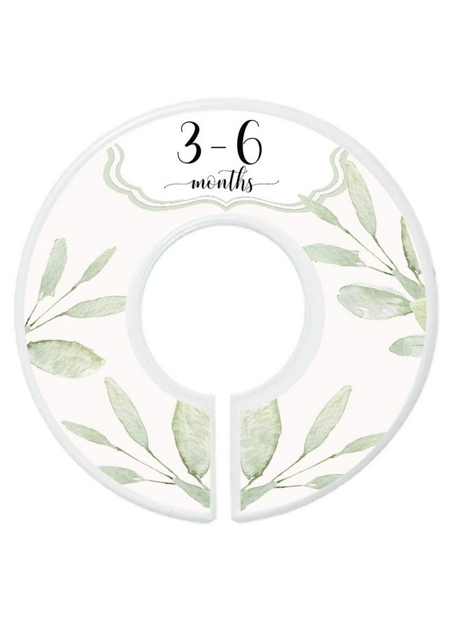 Baby Girl Clothes Dividers Nursery Closet Dividers Closet Organizers Botanical