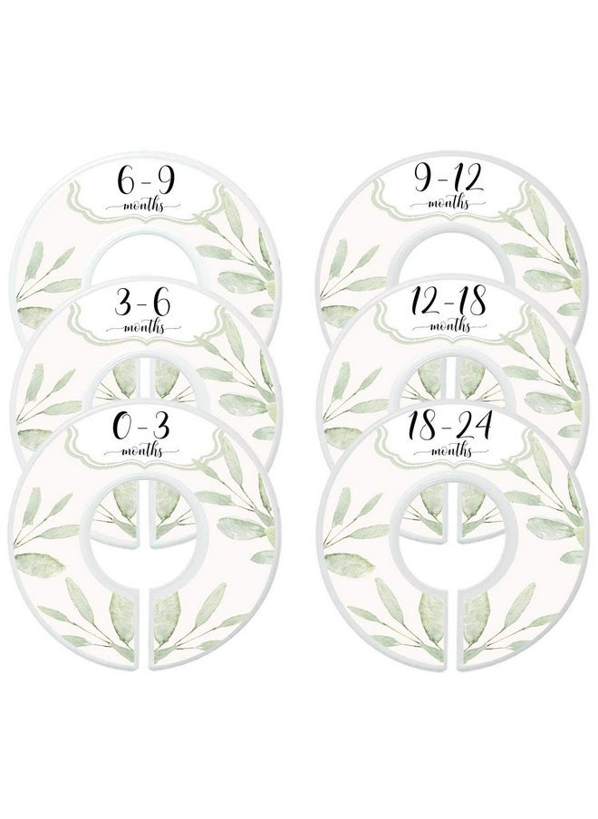 Baby Girl Clothes Dividers Nursery Closet Dividers Closet Organizers Botanical