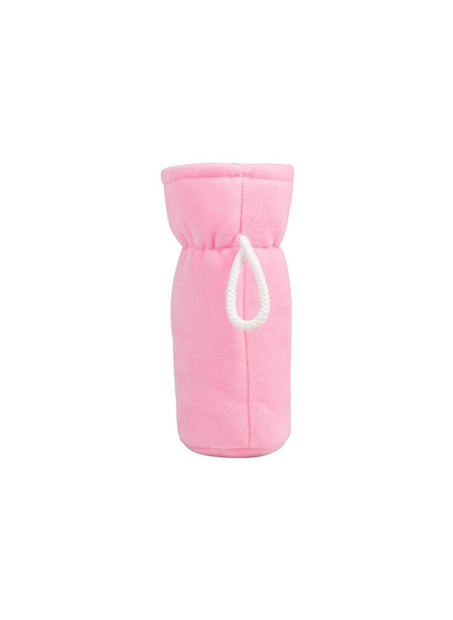 Love Dog Soft Cute Plush Milk Feeding Bottle Cover Dimension 17X10X6 Cm It Can Hold Upto240 Ml Feeding Bottle.