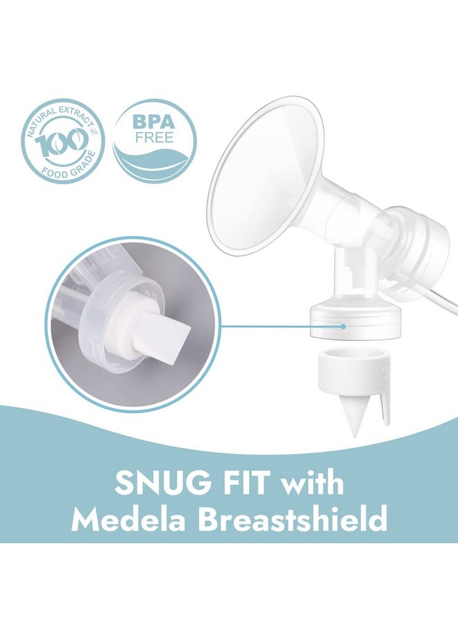 ] Papablic Duckbill Valves For Spectra And Medela, Replaceable Duckbill Valves For Spectra S1 Spectra S2 Valves And Medela Pump In Style, Bpa/Dehp Free White