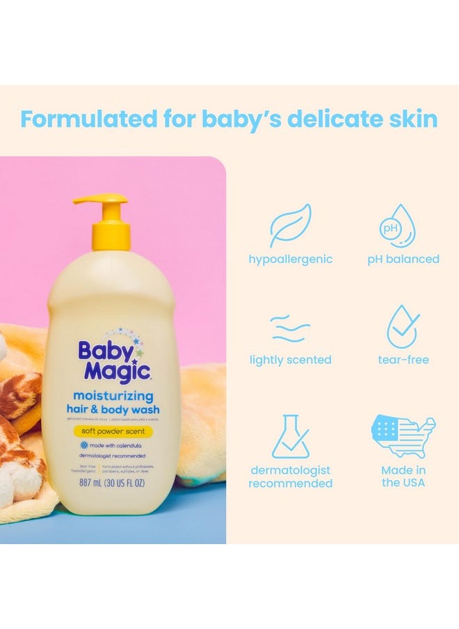 Moisturizing Hair & Body Wash | Specially Formulated For Baby'S Delicate Skin | Tear-Free | Calendula & Coconut | 30 Fl Oz.