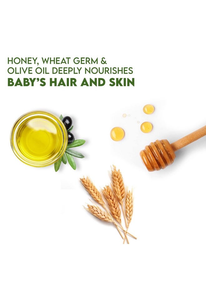 Care 3-In-1 Baby Shampoo, Enriched With Honey, Wheatgerm, And Organic Olive Oil, Nourishes Baby Hair With A Gentle, Tear-Free Formula For Healthy Care