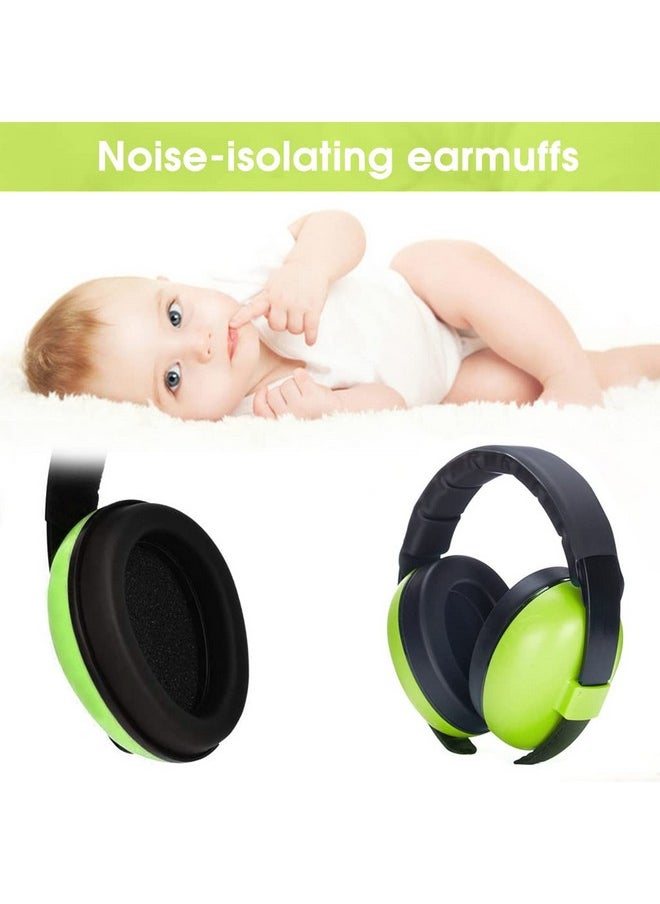 ® Ear Muffs For Kids Baby Hearing Protection Earmuffs For Baby Sleep Flight Travel, Baby Ear Protection Noise Canceling Headphones For Baby Toddler Kids