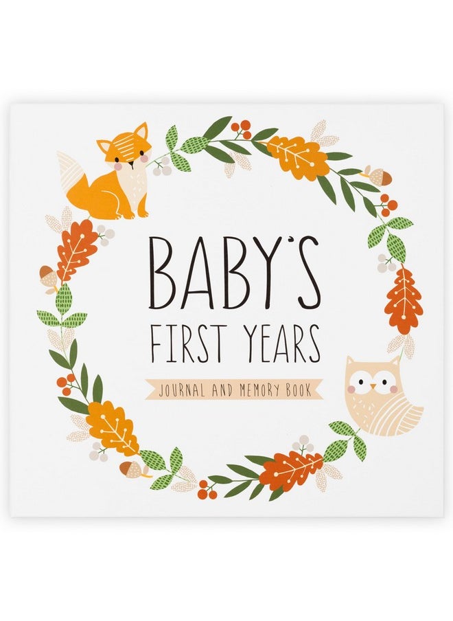 Keepsake Baby Memory Book For Baby Boy Or Girl - Timeless Gender Neutral Baby Journal Scrapbook Photo Album For First 5 Years - Milestone Book To Record Every Event From Birth To Age 5