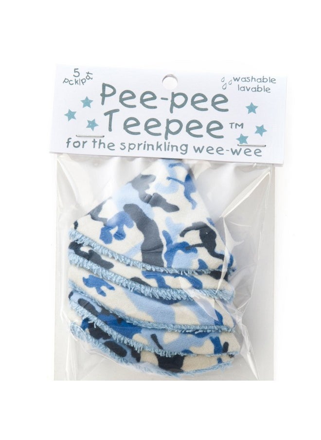 Pee-Pee Teepee Camo Blue - Cello Bag