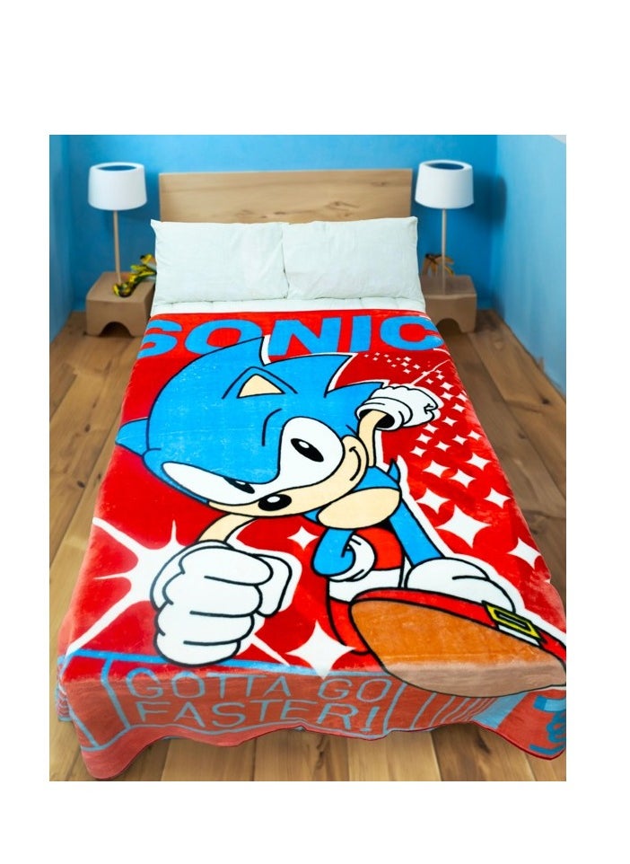 Sonic Raschel Blanket - 160 x 220 cm, 100% Polyester, 2200 grams