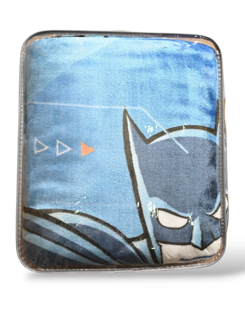 Batman Raschel Blanket - 160 x 220 cm, 100% Polyester, 2200 grams