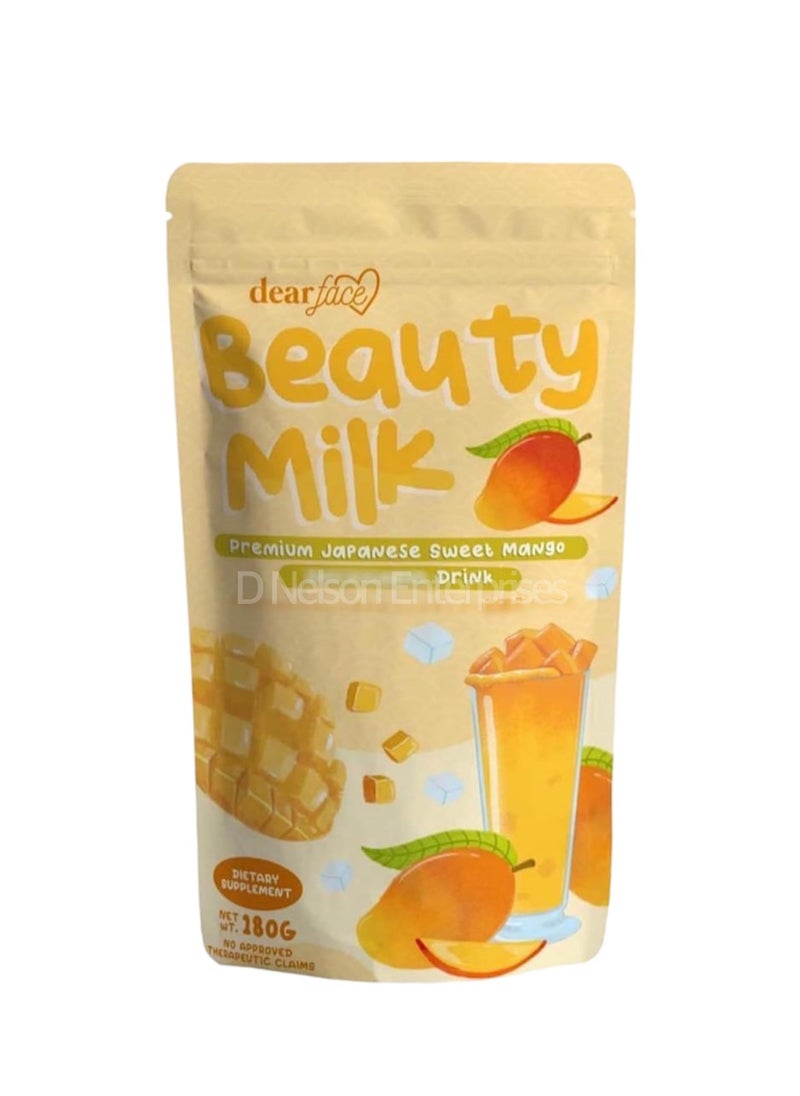 Dear Face Beauty Milk Premium Japanese Mango Antioxidant Drink