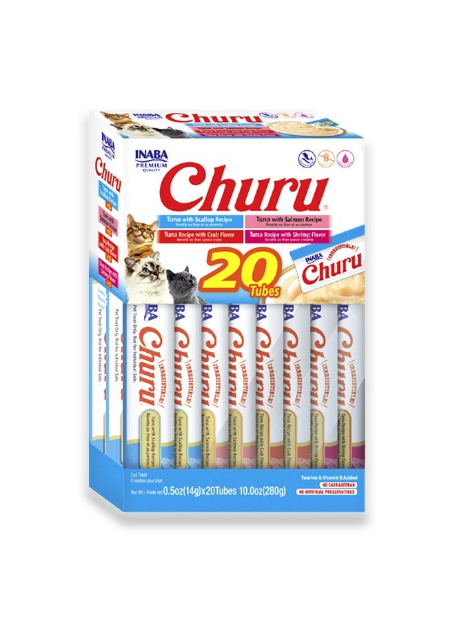 Churu Tuna Seafood Variety - 20 Tubes