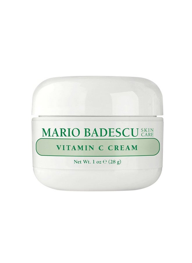 Vitamin C Cream | Lightweight Face Moisturizer Enriched With Niacinamide For All Skin Types | Visibly Reduces Signs Of Aging | 1 Fl Oz