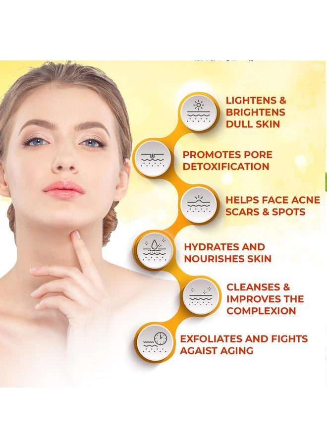 Turmeric Cream For Skin Brightening - All Natural Face & Body Turmeric Skin Lotion - Turmeric Cleanses Skin, Fights Acne, Evens Tone, Marks, Sun Damage, & Age Spots - Pure Turmeric Cream (Large)