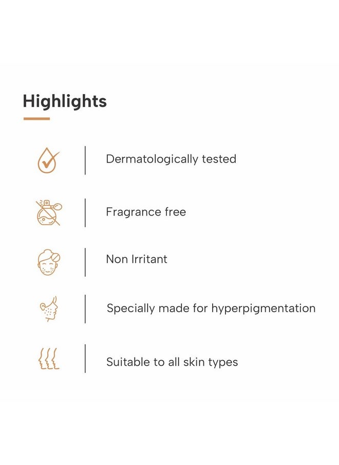 Bye Bye Hyperpigmentation Cream |Best For Hyperpigmentation And Dark Spots Reduction | For Both Men & Women | 20G