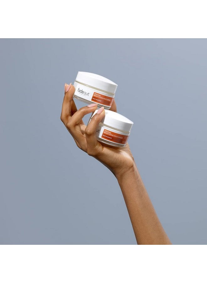 Brightening Moisturiser Cream , 50Ml | Moisturizer With Niacinamide Lactic Acid And Active Natural Ingredients | Pack Of 2