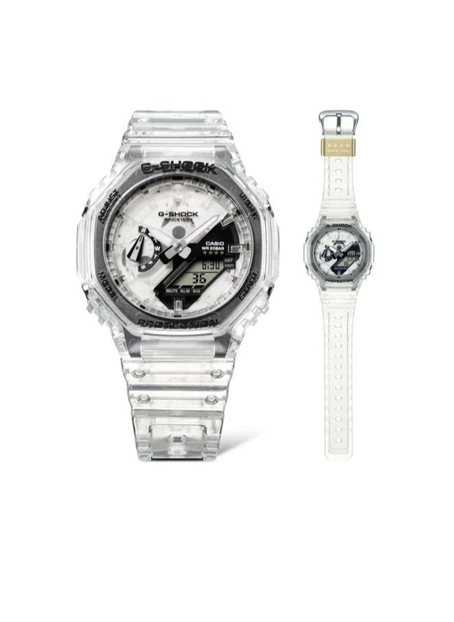 Casio G-Shock Clear Remix 40th Anniversary Edition Analog Digital Watch GA-2140RX-7ADR