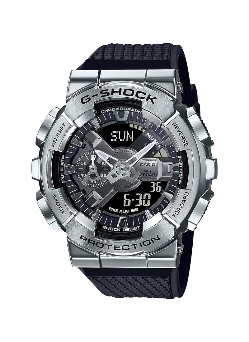 Casio G-Shock Watch - GM-110BB-1ADR Black Dial, Black Band