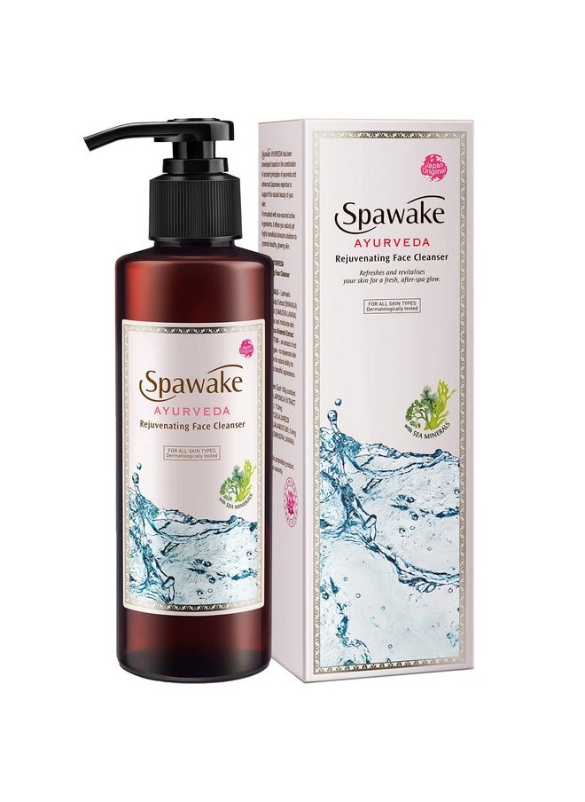 Ayurveda Face Cleanser, Rejuvenating Foaming Face Wash, 190 Ml
