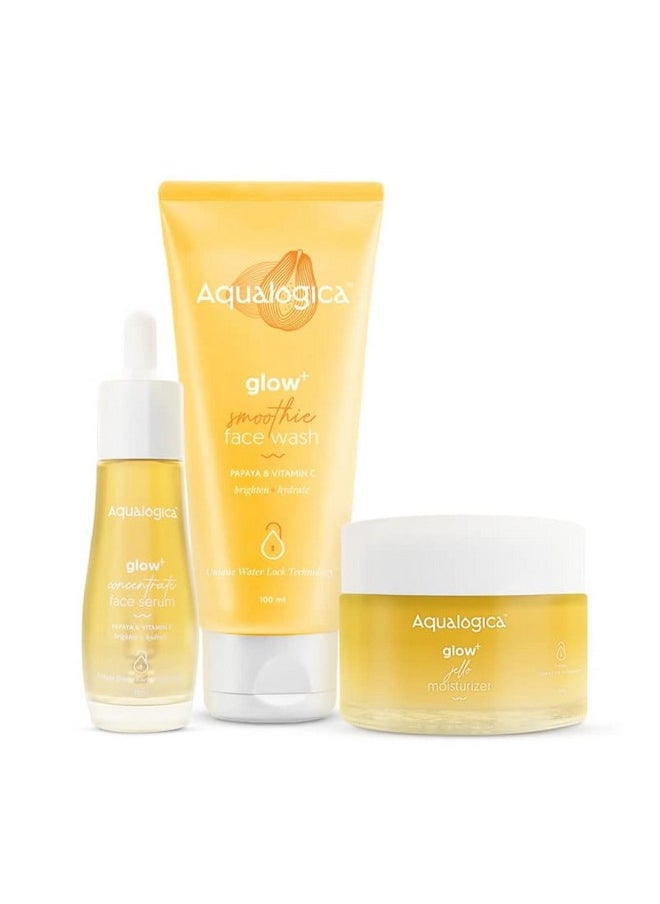 All In One Essentials Kit Face Wash (100G) | Face Serum (3Oml) | Gel Moisturizer (50G)