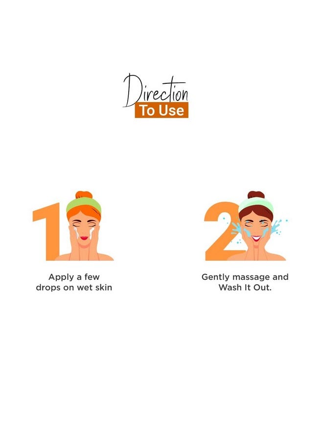 Neem & Brahmi Disinfecting Face Wash Helps To Control Excess Oil, Acne & Pimple For Refreshed Skin, Valentine Gifts, (Pack Of 2), (120 * 2Ml)