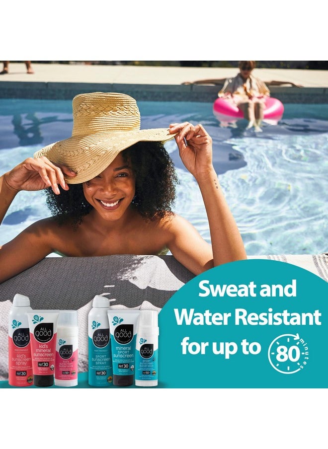 All Good Tinted Mineral Sunscreen Combo Pack - Spf 30 Lotion & Spf 50 Butter - Zinc Oxide - Coral Reef Safe - Water Resistant - Uva/Uvb Broad Spectrum (Combo)