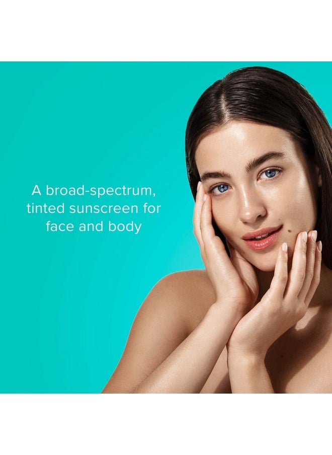 Physical Skin Defense Tinted Mineral Spf 50 Moisturizing Sunscreen, Natural Plant-Based Water-Resistant Uv Protection With Zinc & Hyaluronic Acid For Face & Body (3.5 Oz)