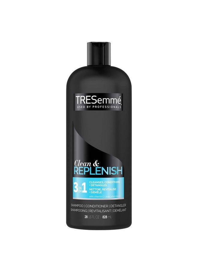 2 In 1 Cleanse & Replenish Shampoo 828 Ml