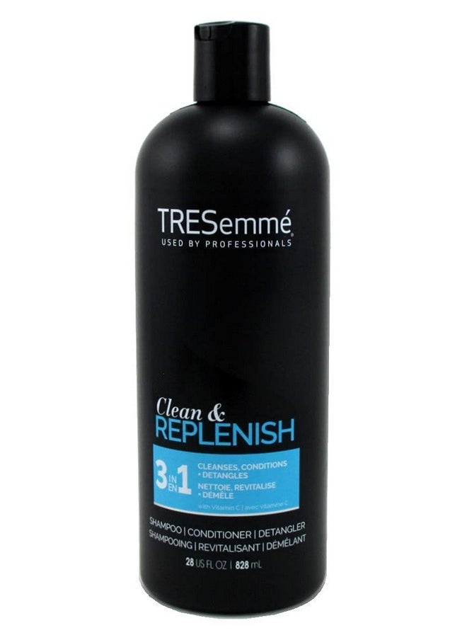 2 In 1 Cleanse & Replenish Shampoo 828 Ml