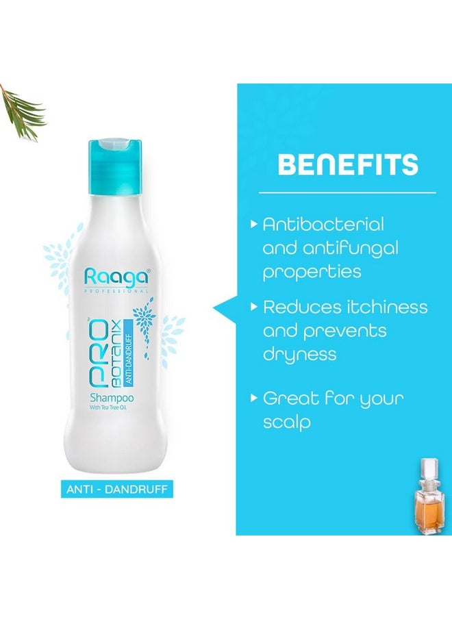 Pro Botanix Anti-Dandruff Shampoo With Tea Tree Oil (200 Ml) Reduces Itchiness & Flaking, Prevents Dryness | Suitable For Men And Women