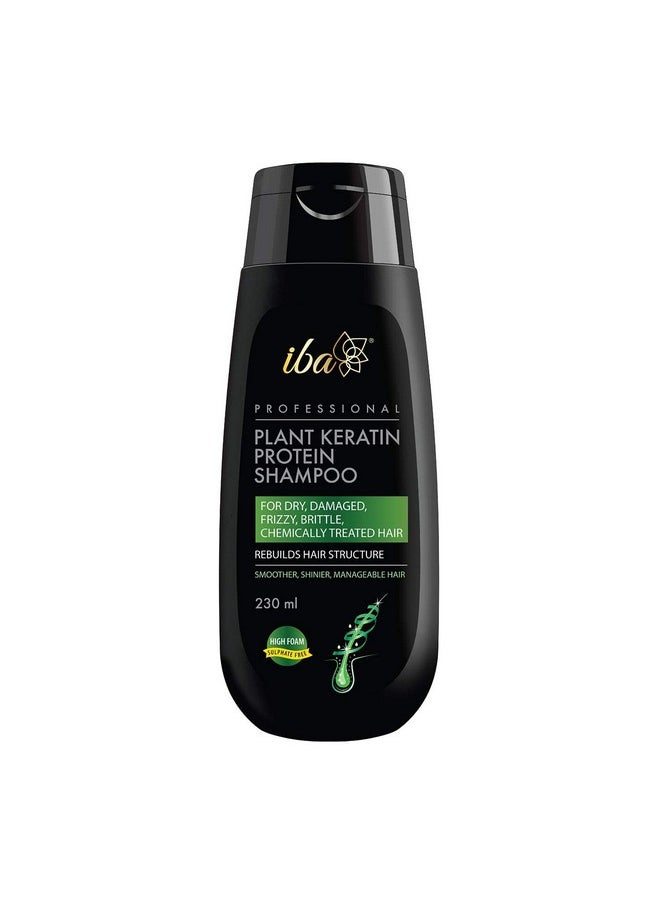 Professional Plant Keratin Protein Shampoo For Hair Smoothening, Hydrates, Moisturizes, Damage Repair, Dry & Frizzy Hair | Free Of Sulfate & Paraben | Shampoo For Women | 230 Ml