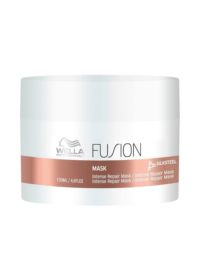 Fusion Fresh Intense Repair Hair Mask | 150 Ml | Dry Damaged Hair Treatment | With Silk Amino Acids | To Strengthen Hair Against Breakage,1 Count