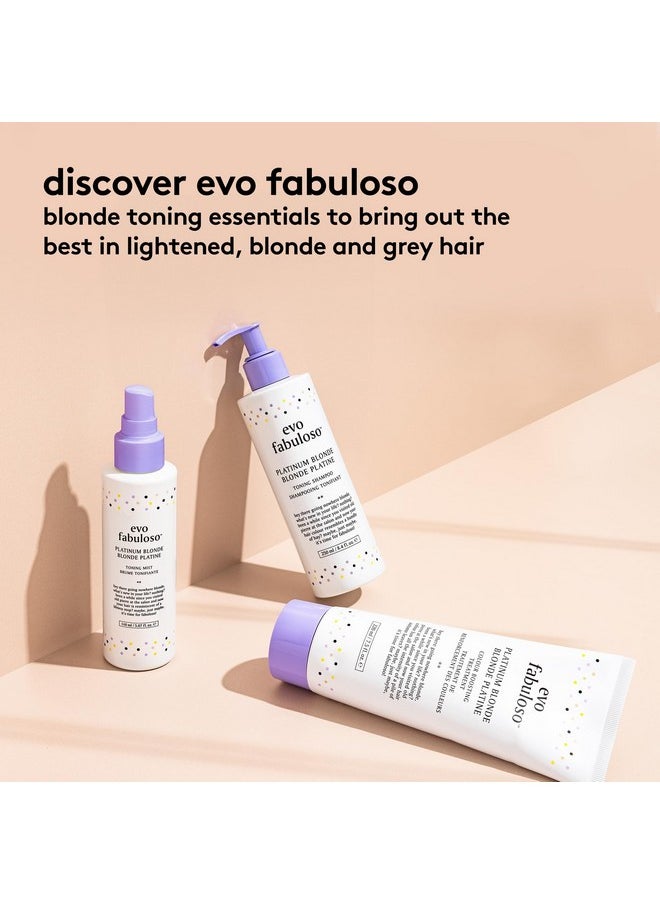 Fabuloso - Brass Be Gone - Platinum Blonde Shampoo & Conditioner Duo - Nourishing Hair Treatment For Dry Hair & Instant Colour Boost