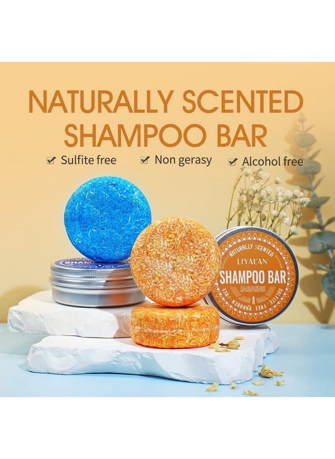 Shampoo Bar For Hair Solid Soap(2 Pack) Rosemary And Jasmine Shampoo Bar,Deep Cleansing Hair Shampoo For Fine & Oily Hair