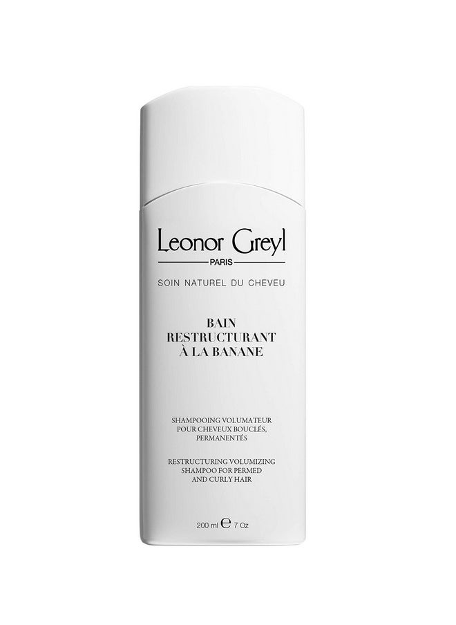 Paris - Bain Restructurant A La Banane - Volumizing Shampoo For Curly Hair - Clarifying Curly Hair Shampoo For Men & Women (7 Oz)