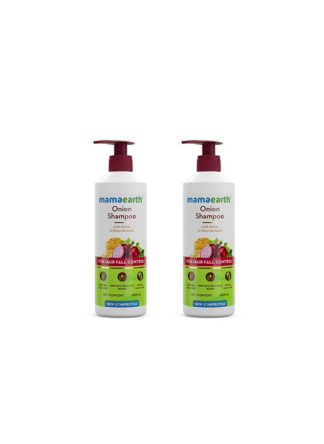 Onion Shampoo Pack Of 2-400Ml